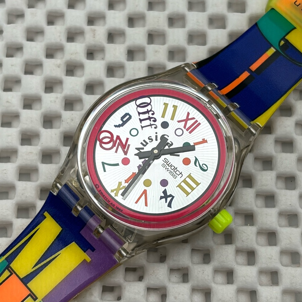 Swatch Watch - SLK104 - BOOGIE MOOD